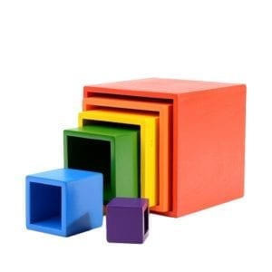 Rainbow Nesting Box (6 pieces)