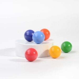 Rainbow Balls (6 pieces)
