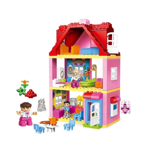 Duplo Compatible Family House