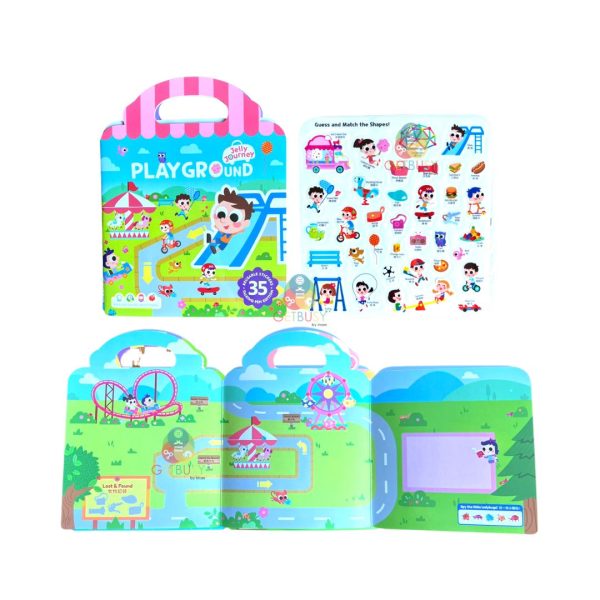 Stick-N-Play: Portable Jelly Sticker Book